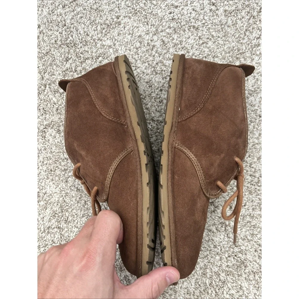 UGG Maksim Tamarind Chukka Low Boots 1016680 Mens Size 9 Brown Suede